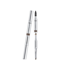 欧莱雅眉笔大师三头塑形眉笔 深棕 0.3+0.25g（持妆不晕染 自然好勾勒）