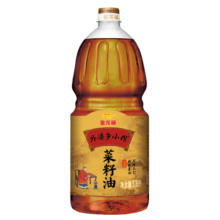 金龙鱼 食用油 外婆乡小榨菜籽油 1.8L 非转基因 压榨