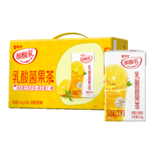PLUS会员：蒙牛 酸酸乳乳酸菌果茶柠檬红茶味利乐包 250g×24