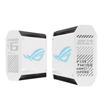 华硕（ASUS）ROG魔方幻三频万兆电竞分布式路由器/全屋覆盖WiFi6千兆无线MESH/电竞房路由/Ai路由器