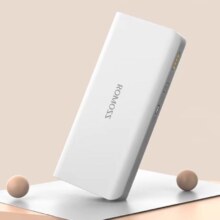 16日20点、限1000件、聚划算百亿补贴：罗马仕充电宝10000mAh 白色10.5W