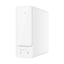 海尔（Haier） 【新品】净水器家用净水机1000G大通量RO反渗透厨下式直饮机纯净双出水HRO10H06-2U1 1000G净水器【3.8S一杯水】