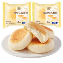 plus会员：其妙 豆乳餐包40g*3袋*5件