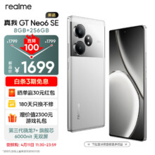 真我（realme）GT Neo6 SE  流银骑士8GB+256GB