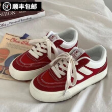 曼语纯低帮小白鞋平底时尚百帆布鞋女学院风
