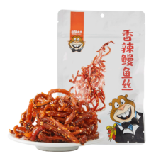 海狸先生 香辣鳗鱼丝 80g（任选8件）