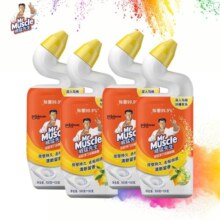威猛先生（Mr Muscle）洁厕剂(500g+100g)*4瓶 柠檬香型 洁厕灵 洁厕液 马桶清洁