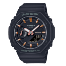 卡西欧（CASIO）手表女士G-SHOCK运动学生电子日韩表礼物送女友GMA-S2100-1A