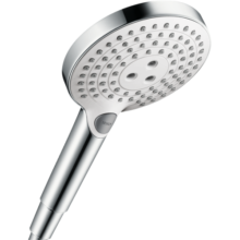 汉斯格雅（Hansgrohe） 汉斯格雅花洒手持花洒喷头多功能出水淋浴花洒 26531407-飞雨120MM三出水手持