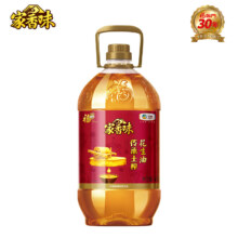plus会员:家香味 传承土榨 压榨一级花生油4L 食用油 中粮福临门出品