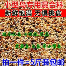 ZAIZAI 再再 七彩文鸟 芙蓉鸟 金丝雀鸟 珍珠鸟芙蓉鸟玉鸟食混合鸟食鸟粮饲料