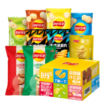 PLUS会员，限地区:乐事（Lay's）薯片 爱意满满大礼盒630g*4件