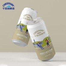 千島湖啤酒（CHEERDAY） 比利时小麦艾尔 11度 500ml*12听整箱装