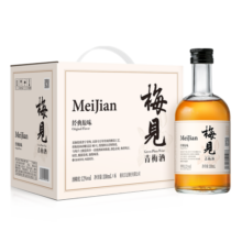 梅见 白梅见 经典原味 青梅酒 12度 330ml*6瓶 整箱装 微醺果酒