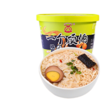 PLUS会员：华夏百分一个顶俩 豚骨拉面190g