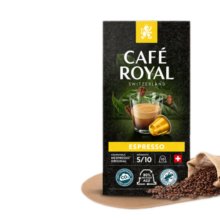 芮耀（CAFE ROYAL）意式浓缩咖啡胶囊10颗Nespresso阿拉比卡豆中度烘焙进口雀巢