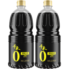 PLUS会员：千禾酱油0添加生抽调味品特级御藏本酿180天1.28L*2瓶