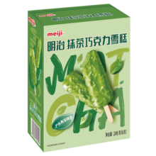 明治（meiji）抹茶巧克力雪糕 41.5g*6支 彩盒装