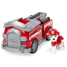 汪汪队立大功（PAW PATROL）狗狗巡逻队儿童新年礼物男女孩玩具车大救援车系列-消防车+毛毛