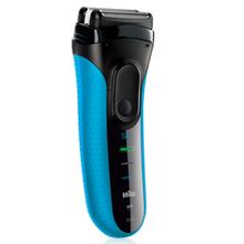 京东PLUS：BRAUN 博朗 3010S 电动剃须刀 酷炫蓝 礼盒装