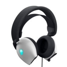 外星人（alienware）【新品】AW520H专业电脑电竞游戏AI智能降噪头戴式有线耳机  杜比全景音 RGB高端外设 520H白