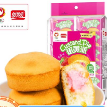 plus会员：盼盼 蛋黄派（草莓味） 180g*6件