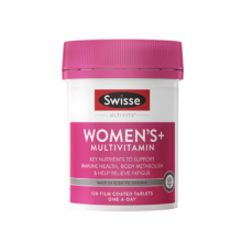 Plus会员：Swisse斯维诗 女士复合维生素120片多维素颜片