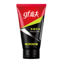 88VIP：GF高夫 男士竹炭净源控油泡沫洗面奶 100g/支