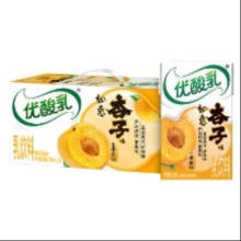 PLUS会员：伊利 如意杏子优酸乳饮料 250ml*24盒 礼盒装