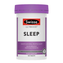 Swisse斯维诗  sleep（睡眠片）100片缬草片 不含褪黑素退黑素  成人中老年夜间常备 舒缓压力放松情绪