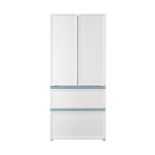 海尔（Haier）501L冰箱零嵌式法式多门四开门白巧系列 全空间保鲜干湿分储EPP净味除菌一级变频风冷无霜智能冰箱 501L云影白+全空间保鲜+零距离嵌入+EPP超净