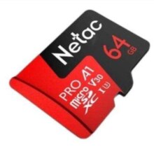 PLUS会员、概率券：Netac 朗科 P500 至尊PRO版 Micro-SD存储卡 64GB（USH-I、V30、U3、A1）