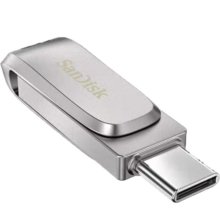 闪迪u盘 DDC4系列Type-C USB3.2双接口电脑安卓手机平板otg存储两用安全加密高速u盘 DDC4金属-128G