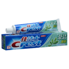 plus会员、需弹券:佳洁士(Crest) 茶洁牙膏90g*3(天然茶叶精华 高效防蛀)