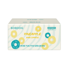 巴布豆（BOBDOG）【老爸抽检】新菠萝纸尿裤XXL号72片(15KG以上)加大码婴儿尿不湿