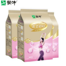 MENGNIU 蒙牛 铂金装女士多维高钙高铁营养奶粉 400g/袋 3袋*3件