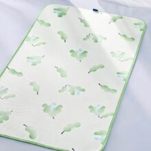 babycare 透气吸汗婴儿床冰丝席 儿童水洗咯咕豆绿56*100CM