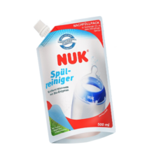 NUK奶瓶清洗剂婴幼儿宝宝专用果蔬奶嘴玩具可降解清洗液消毒液 奶瓶清洗剂补充装500ml