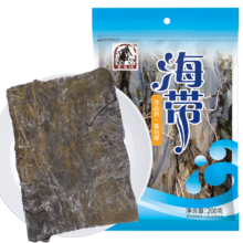 京东百亿补贴、plus：塞翁福 海带200g 凉拌海带丝 海产干货 火锅  煲汤食材 厚实脆爽