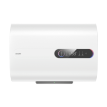 海尔（Haier）【2023新品】海尔智家电热水器双胆3000W变频速热储水式扁桶热水器省电能效语音智控家用电热水器 50L 3300W 超薄双胆速热Leader