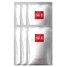 20点开始、京东百亿补贴：SK-II 前男友面膜 6片装+赠 SK-II前男友面膜1p+SK-II神仙水10ml+