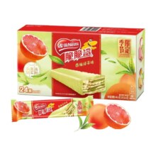 88vip：脆脆鲨春季限定威化西柚绿茶味24条