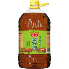 Plus会员:福花食用油 鲁花集团出品 小榨一级菜籽油 5L
