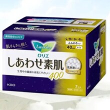 PLUS会议：Laurier 乐而雅 F系列进口卫生巾 加长夜用40cm*7片
