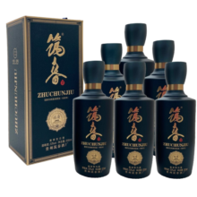 筑春酒 蓝钻 酱香型白酒 高度酒 整箱装 53度 500mL 6瓶