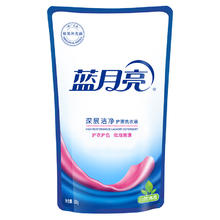 Bluemoon 蓝月亮 深层洁净护理洗衣液袋装500g（自然清香）补充装