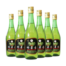 竹叶青【酒厂直供】 45度玻瓶竹叶青475ml*6瓶  山西杏花村露酒（裸瓶） 45%vol 475mL 6瓶