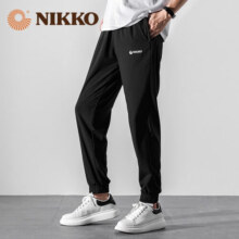 日高（NIKKO）秋季户外长裤速干透气登山裤休闲裤子弹力男裤快干 薄款（束口） M