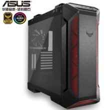 华硕（ASUS）TUF GAMING GT501机箱（支持ATX主板/配3把神光同步风扇/支持长显卡/侧透/支持背线/7硬盘位）