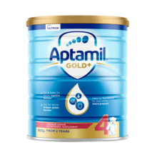 爱他美（Aptamil）澳洲爱他美(Aptamil) 金装版 婴儿配方奶粉 新西兰原装进口 金装版 4段(24月以上) 900g